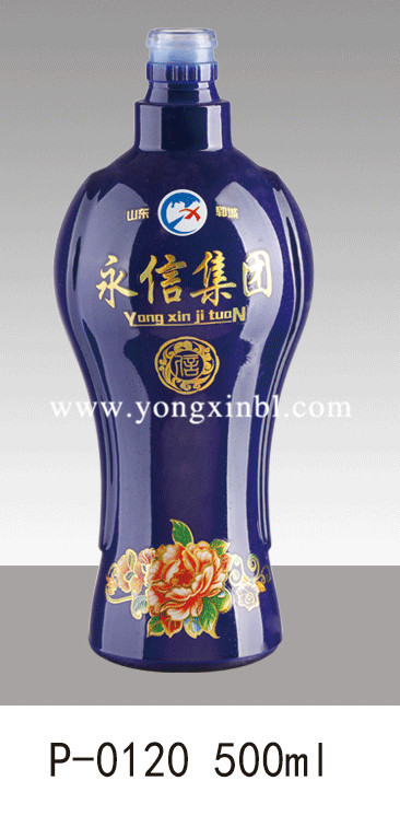 彩色噴釉瓶系列